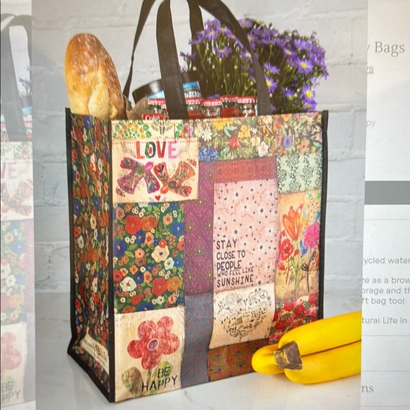 NATURAL LIFE Handbags - Natural Life Stay Close To People Sunshine Tote Bag